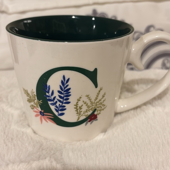 Opalhouse Coffee Mug Personalized  C Monogram Initial - Picture 3 of 5